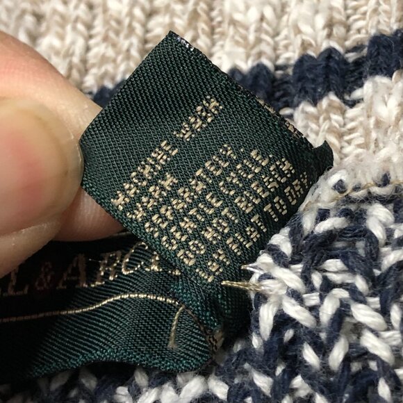 Hill & Archer Vintage Grandpa Sweater Men's S 100% Cotton Knit Holiday Oversized - Picture 9 of 12